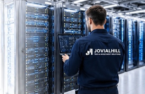 IT Engineer in Server Room